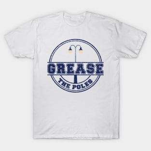 Vintage Grease The Poles Philadelphia Baseball T-Shirt